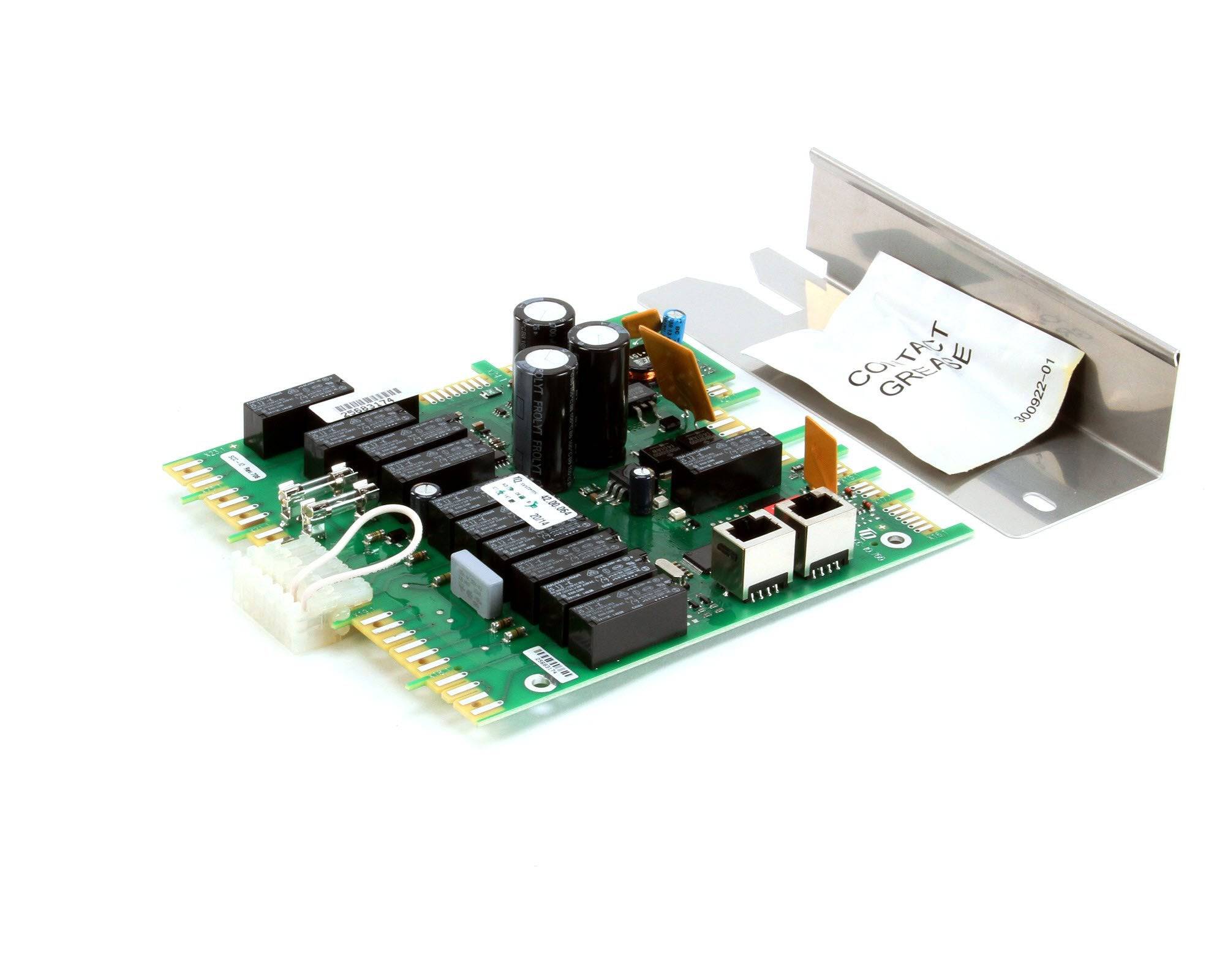 relay-i/o pcb with protection panel - 42.00.064p