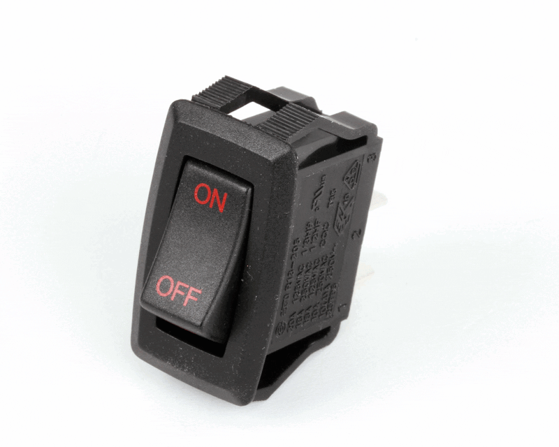 switch spst 10a 125v rocker - 1331800