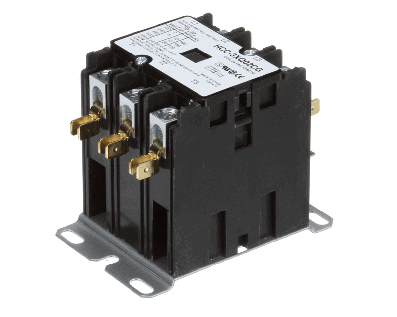 Avtec 148102 Contactor, 3 Pole, 24VAC 50/60HZ Coil, 30FLA