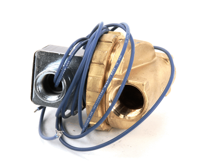 Champion 111437 Solenoid Valve, 3/4" NPT x 90 Degrees, Brass#