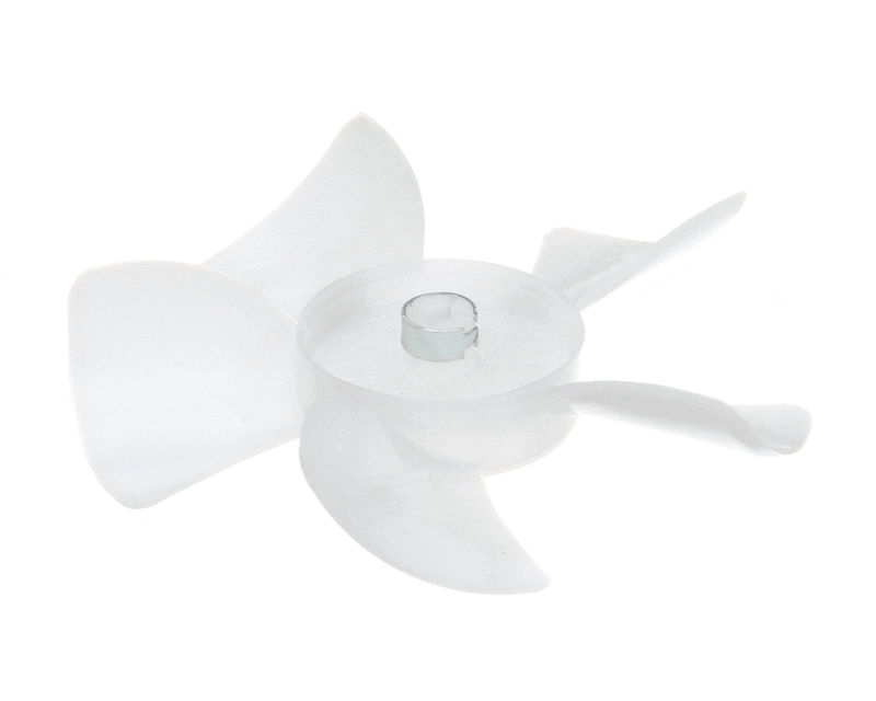 Continental Refrigeration 40626 Fan Blade, 4" Plastic, Evaporator, Counter Clockwise