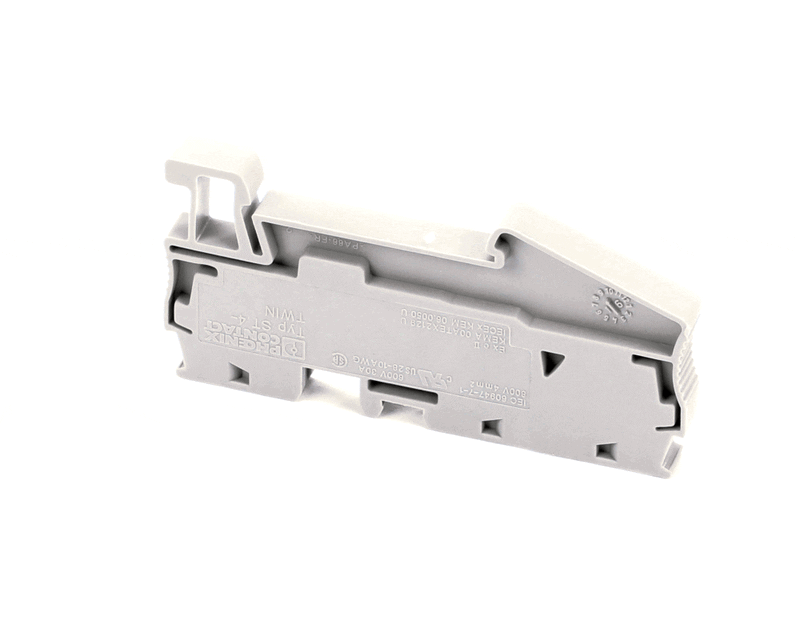 Convotherm 4056406 Terminal Block Section, Triple, Gray, 4MM, Convotherm