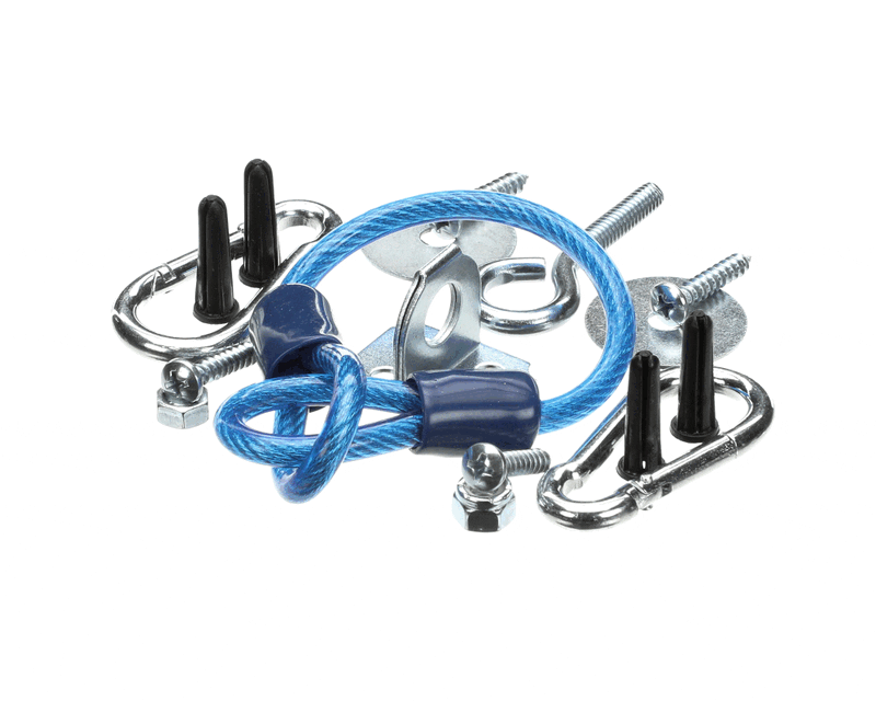 Dormont RDC24 Restraining Device Kit, 10" Cable & Hardware for 12" & 24" Hose