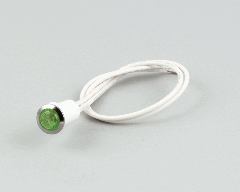 Garland G04055-2 Indicator Light, Green, Round