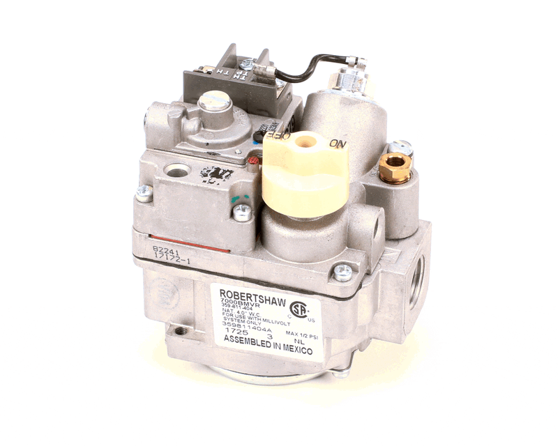 Crathco 410-00215 Gas Valve, Millivolt, Natural Gas, 7000