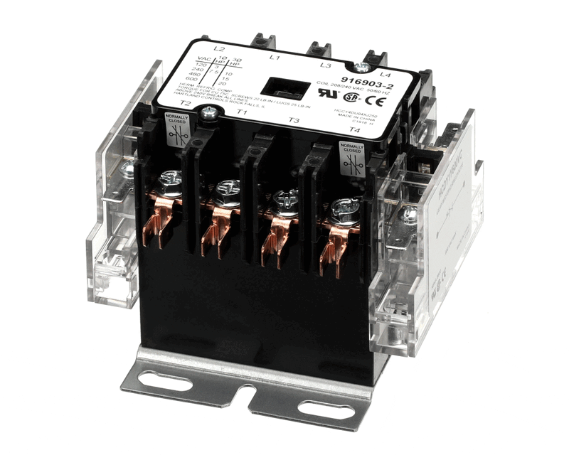 Hobart 00-968056 Contactor Assembly, 208/240V, 50/60HZ, 4 Pole