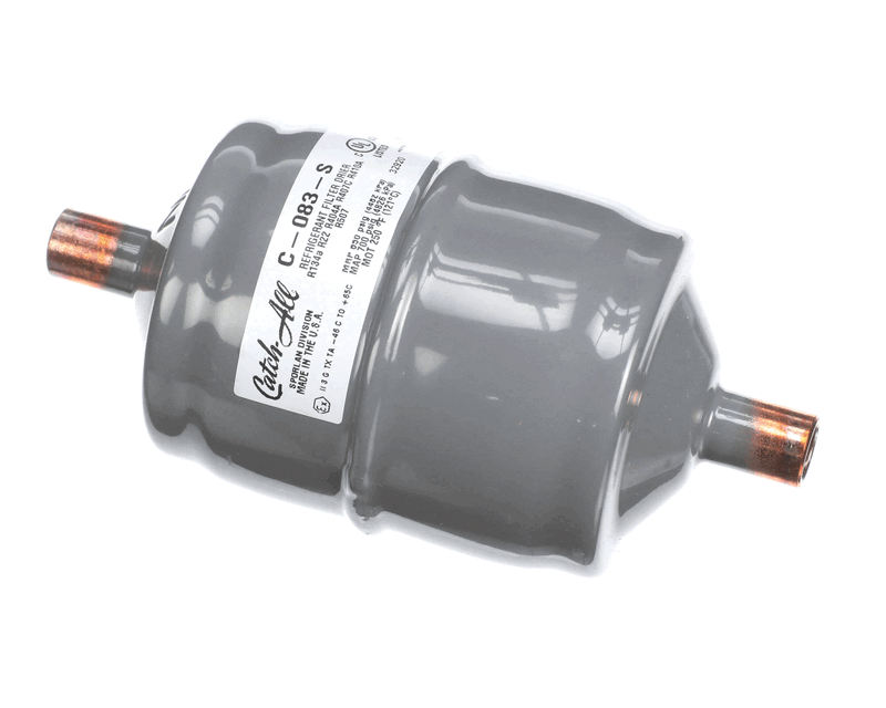 Heatcraft C083S Refrigerant Filter Drier, Liquid Line, 700 PSIG, 121/-45 to + 65 Degrees C, 400503, Sporlan