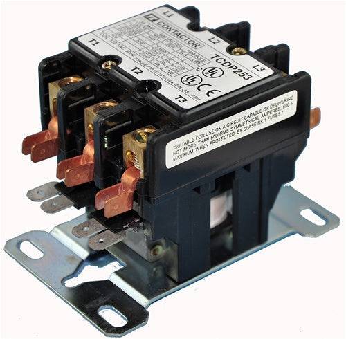 contactor,3-pole,240/60vac shamrock - tcdp403-u6