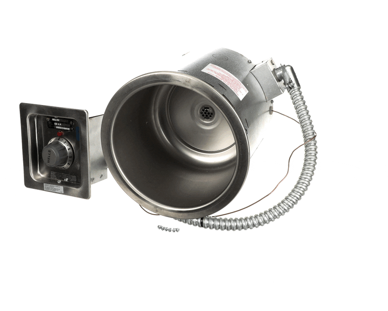 warmer round 7qt therm cnt w/drain 208v - 5p-ss8tdu
