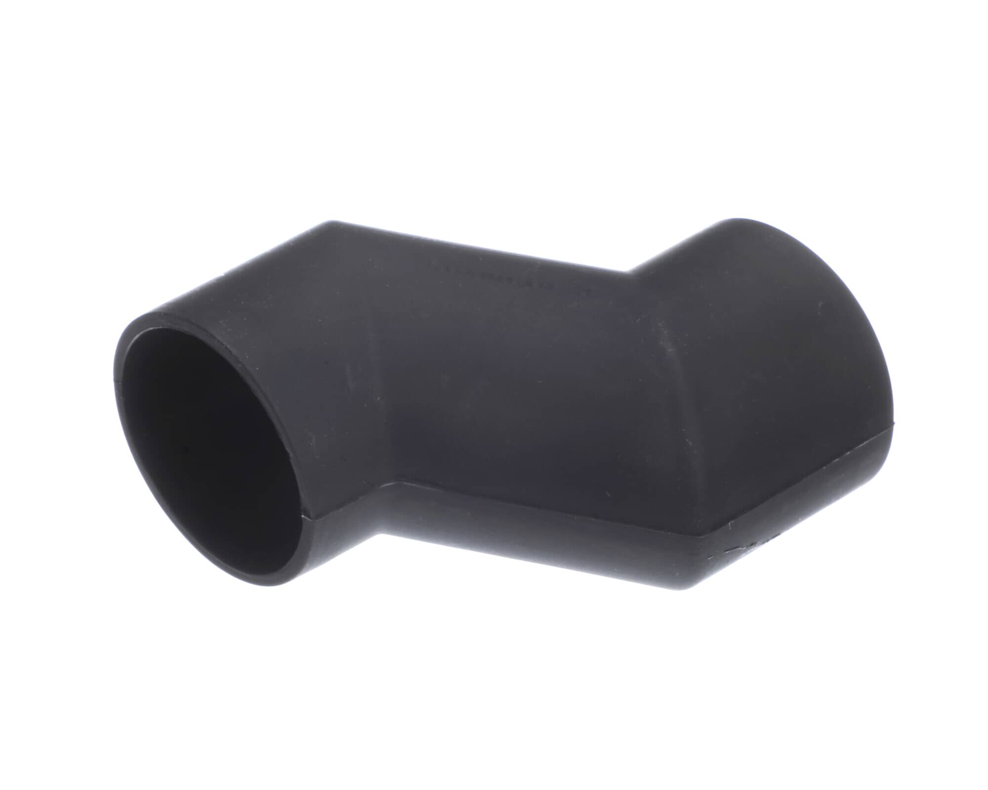 Rational 54.00.086P Vent Pipe Angle Black Rubber - ChefParts
