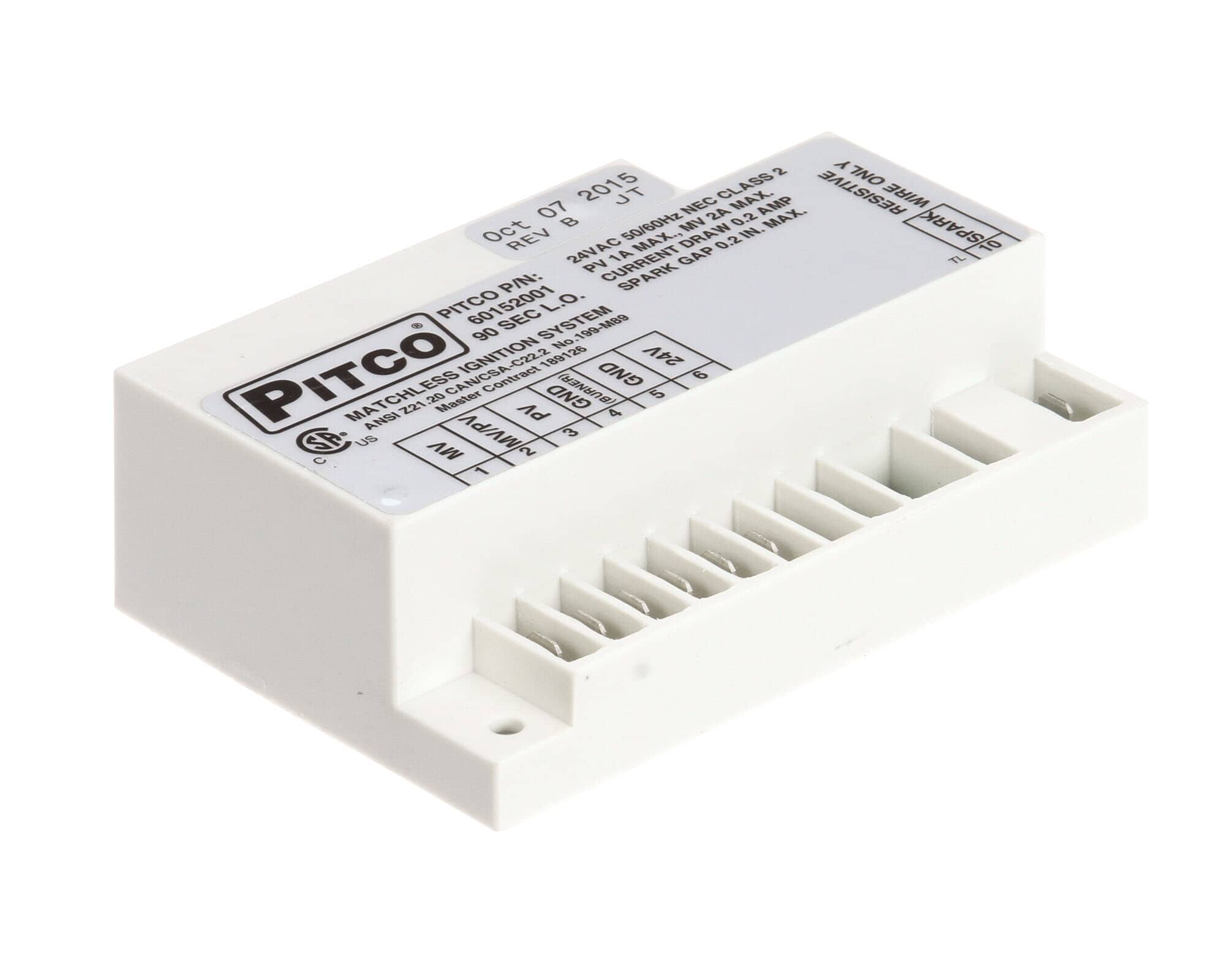 Anets 60152001 Ignition Control Module 24V - ChefParts