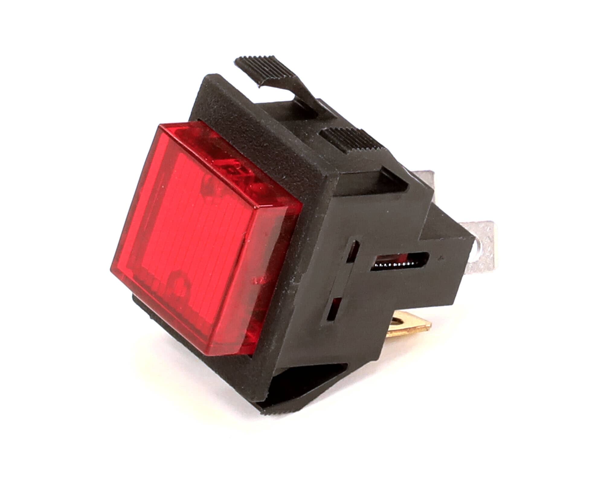 switch,pushbutton,spst,lighted red,stop,java - l574al