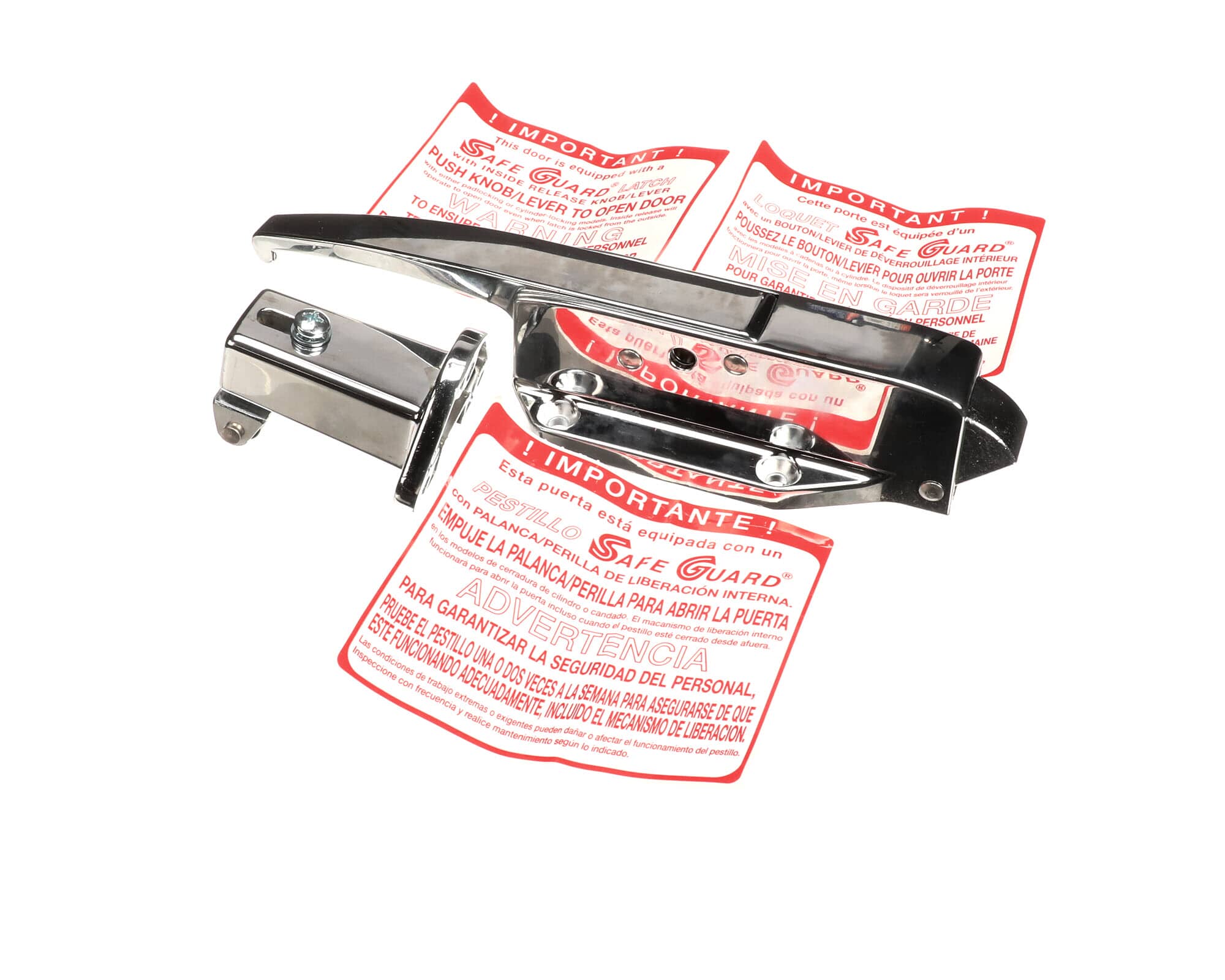 door latch with strike, 0.75" to 1.625" offset - 10077l00008c