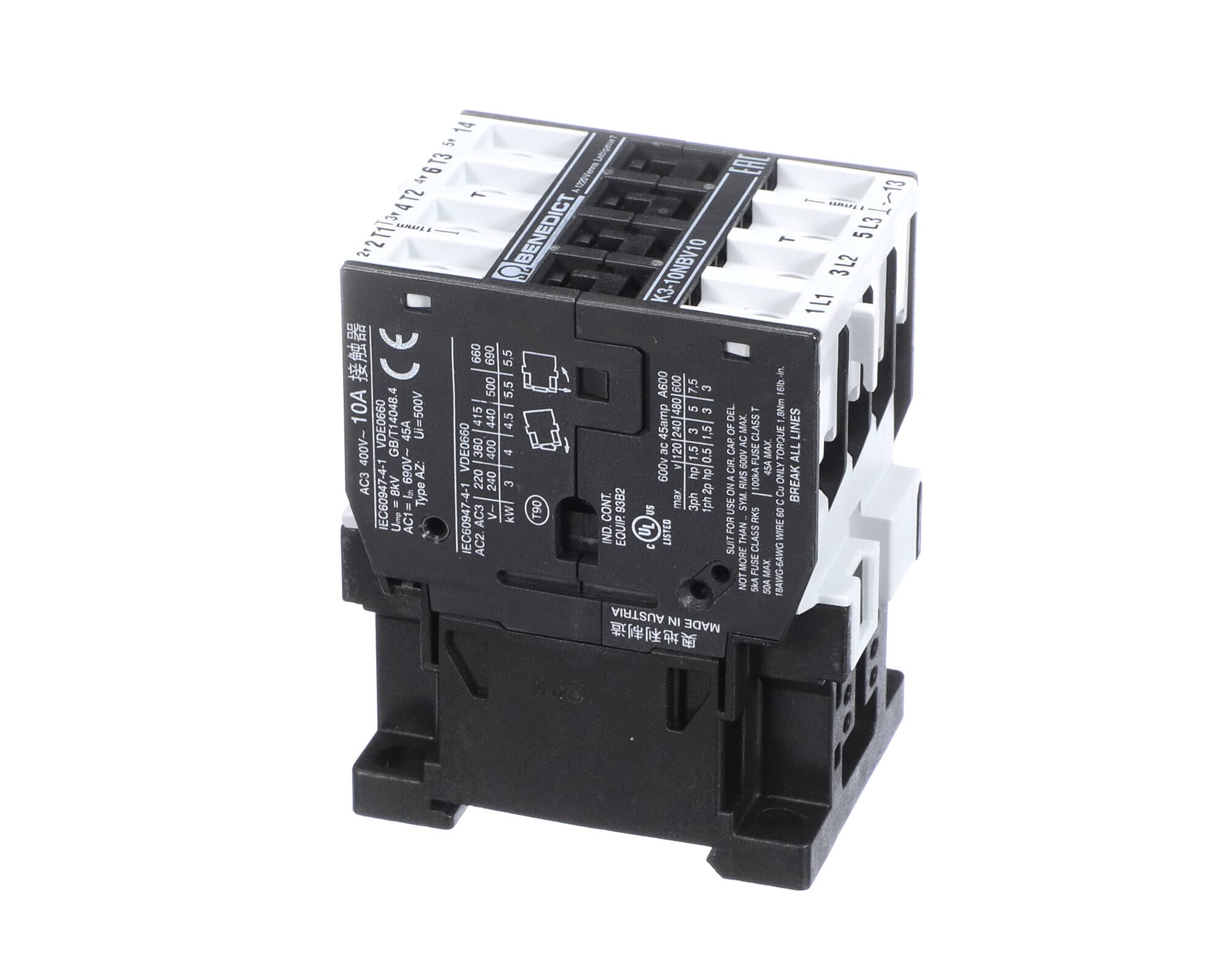 contactor k3-10nbv10 190rt - 40.05.690p