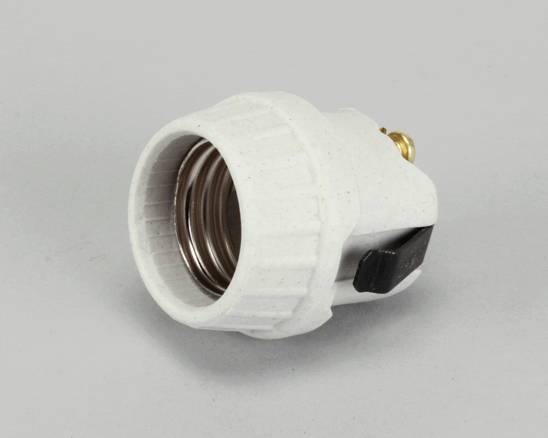 Alto Shaam RP-3952 Receptacle, Bulb, Snapin, Ceramic, 125V