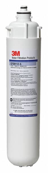 3M 5631604 Retrofit Filter Cartridge, Standard Length, 1 um NOM, 1.5 GPM, 10000 Gallon, CFS9112-S