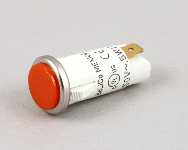 Wells 2J-30516 Signal Light, Amber, 250V