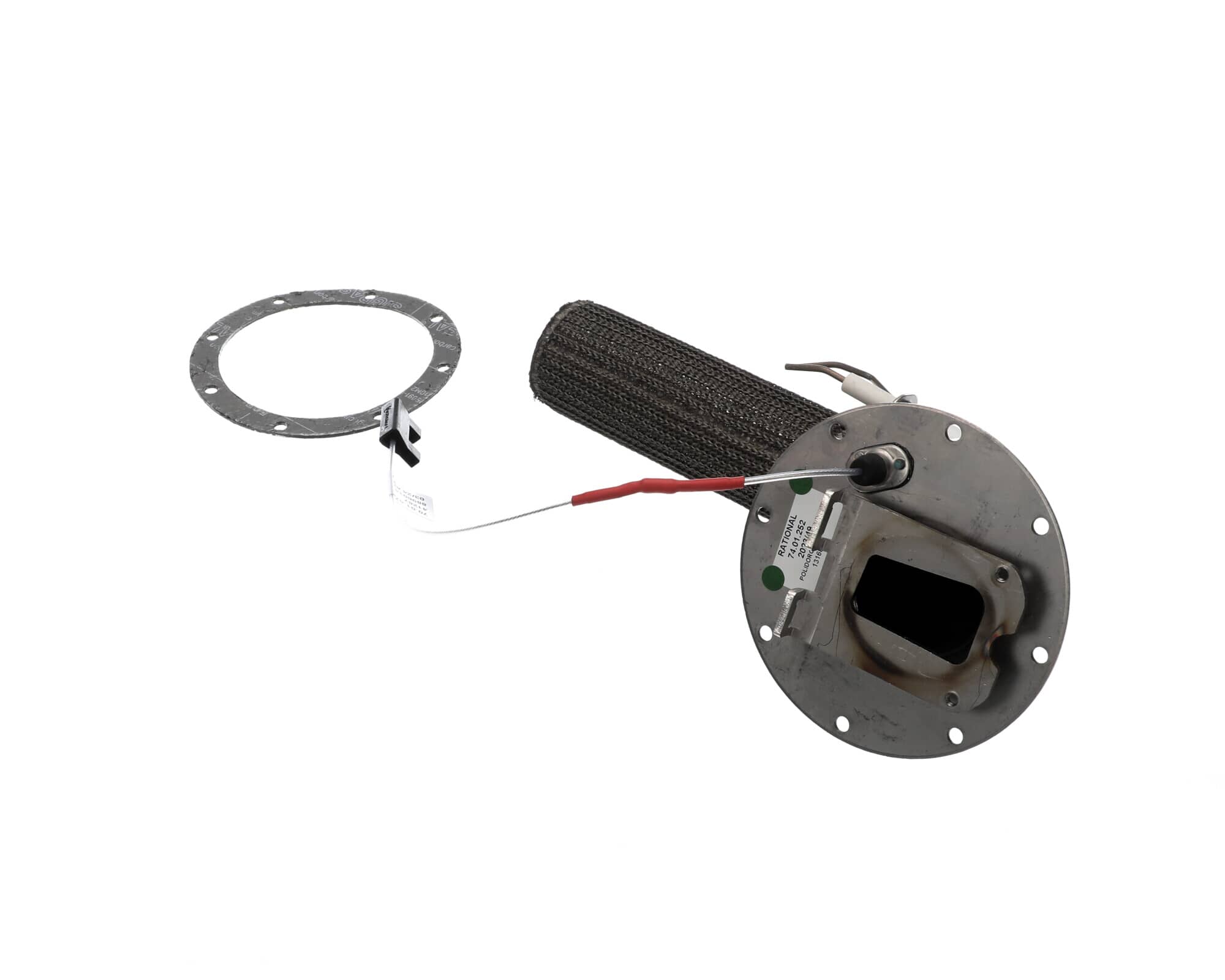 Rational 87.01.991S Gas Burner with Modified Ignition Electrode Hot Air - ChefParts