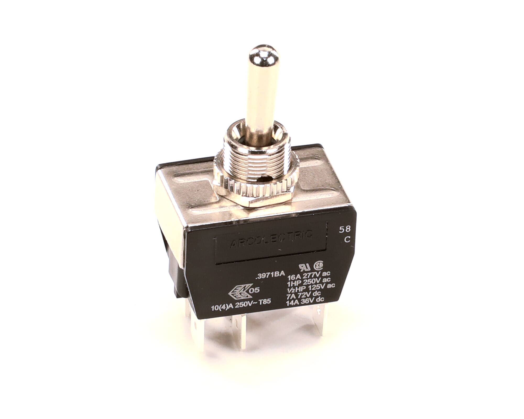 toggle switch,dpdt,125v - mkv-0010